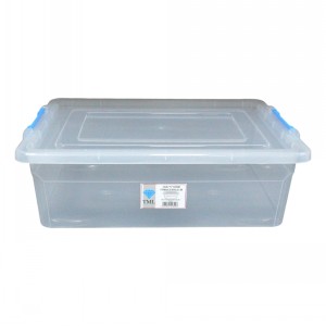 TML Click n Store Clear Plastic Box (32 Litre)