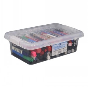 TML Clear Plastic Storage Box & Lid Size 01 (6 Litre)