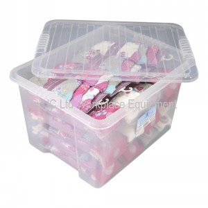 TML Clear Plastic Storage Box & Lid Size 06 (30 Litre)