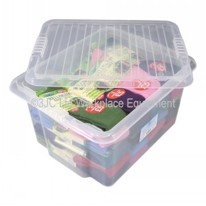 TML Clear Plastic Storage Box & Lid Size 08 (35 Litre)