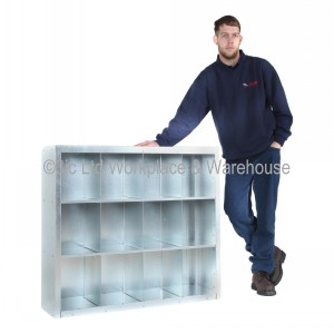 Pigeon Hole Cabinet Low 3 Shelf 12 Compartment