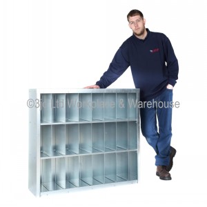 Pigeon Hole Cabinet Low 3 Shelf 24 Compartment