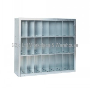 Pigeon Hole Cabinet Low 3 Shelf 24 Compartment