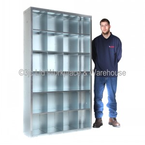 Pigeon Hole Cabinet Tall 6 Shelf 24 Compartment