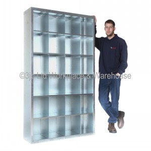 Pigeon Hole Cabinet Tall 6 Shelf 24 Compartment