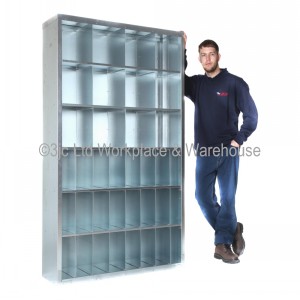 Pigeon Hole Cabinet Tall 6 Shelf 36 Compartment