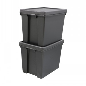 Wham Bam Recycled Plastic Box & Lid Size 04 24 Litre