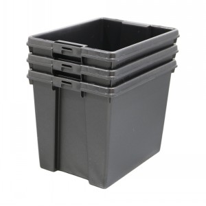 Wham Bam Recycled Plastic Box & Lid Size 04 24 Litre