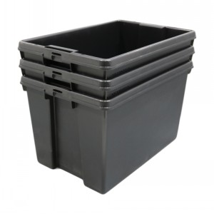 Wham Bam Recycled Plastic Box & Lid Size 08 62 Litre