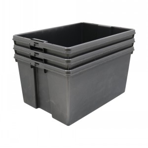 Wham Bam Recycled Plastic Box & Lid Size 10 96 Litre