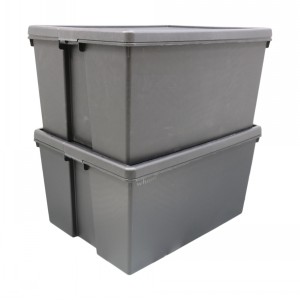 Wham Bam Recycled Plastic Box & Lid Size 11 150 Litre