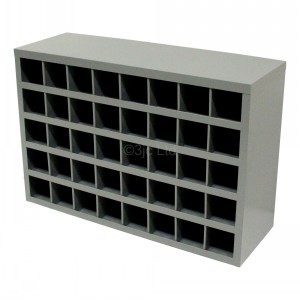 Storr Steel Bolt Bin Pigeon Hole Cabinet 40 Compartment