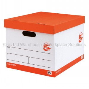 8669A 5 Star Office Archive and Storage Boxes 10 Pack