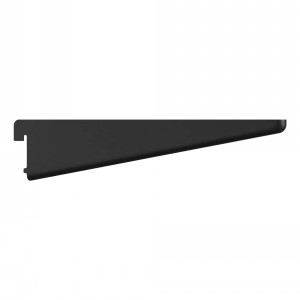 twinslot shelf bracket black