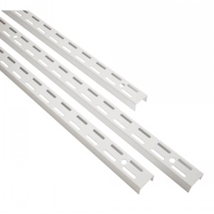 twinslot shelf upright white