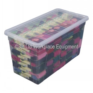 Seamless Shifting: How Spacemaster Boxes Simplify Your House or Office Move 6 Spacemaster Storage Box & Lid Size 13 (96 Litre)