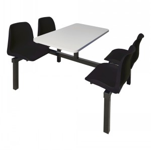 7645 4 Seat Double Canteen Table