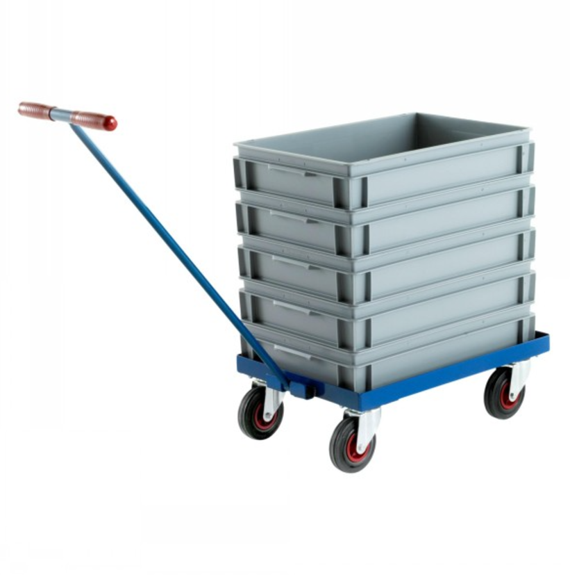 Why Euro Stacking Containers Became the Hidden Heroes of British Warehouses 7 Heavy Duty Eurobox Dolly Steel Construction