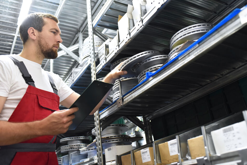 Auto Parts Storage Racks